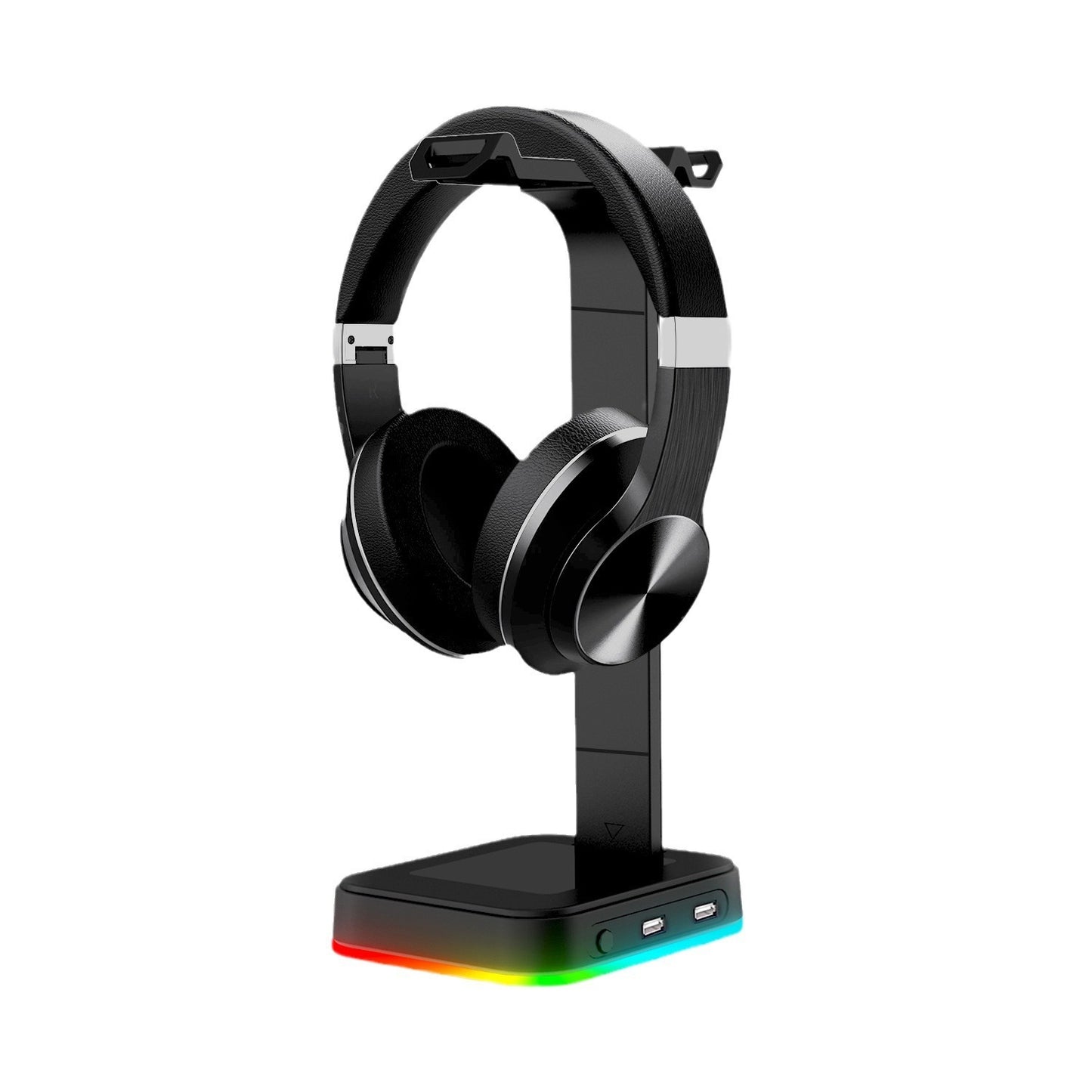 RGB Gaming Headphone Stand – Color-Changing LED Earphone Holder for Desk & E-Sports Setup