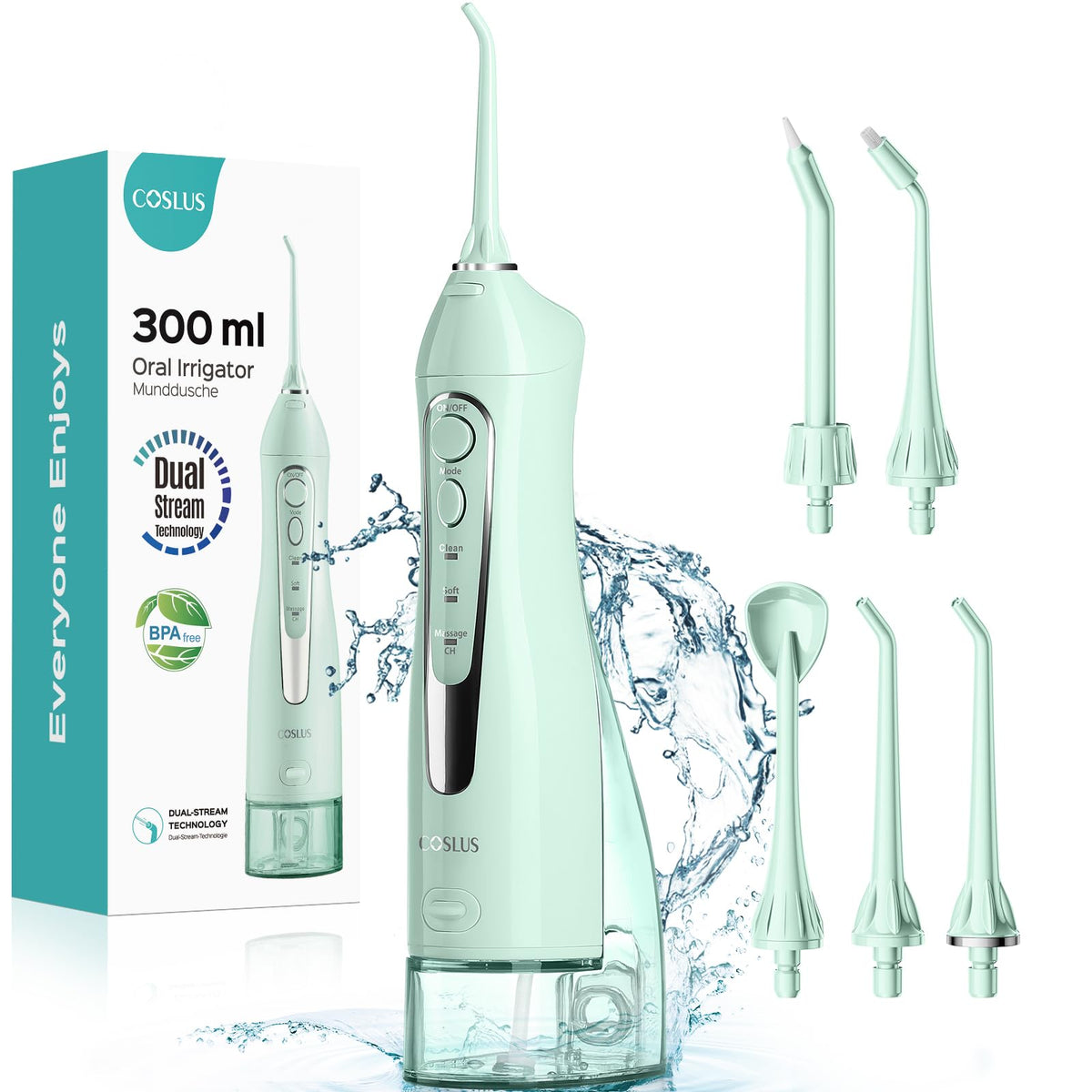 COSLUS Water Dental Flosser Teeth Pick