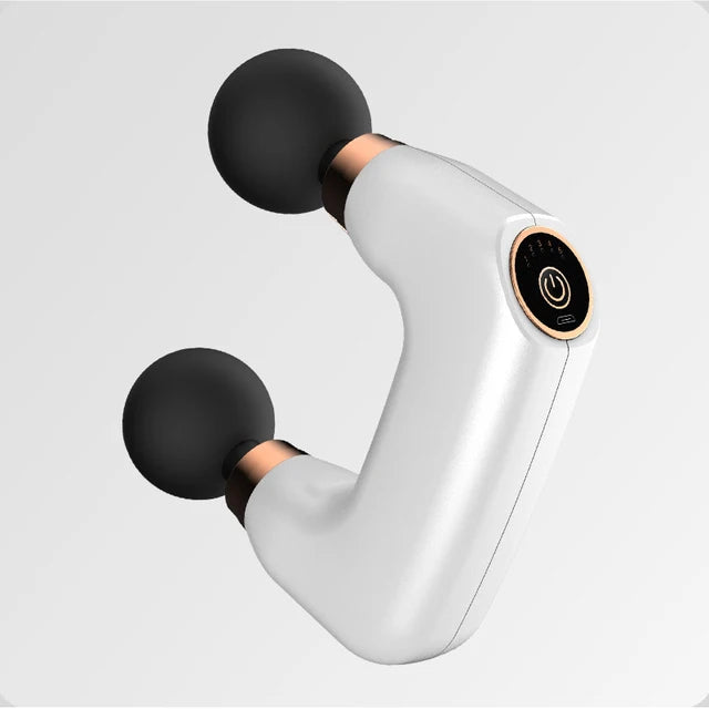 Double Head Muscle Massage Gun – Deep Tissue Fascia Massager for Fitness & Full Body Relaxation