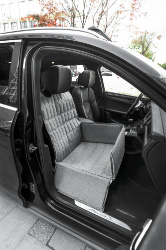 Car Front Seat Pet Mat for Dogs & Cats – Waterproof Pet Car Cushion with Seat Protector