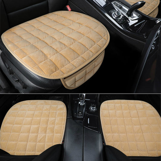 Universal Winter Warm Car Seat Cover Cushion – Anti-Slip Breathable Front Seat Protector Pad for Cars