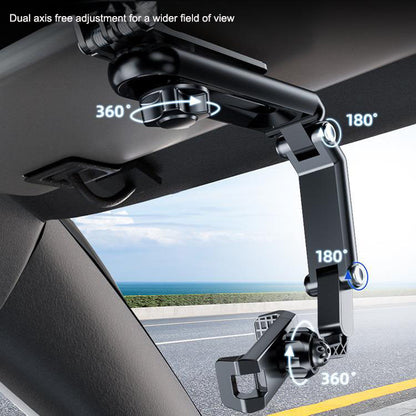 Car Sun Visor Phone Holder – Adjustable Navigation Mount for Smartphones