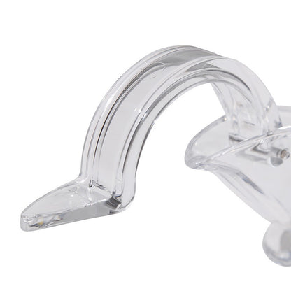 Transparent Acrylic Lemon Juice Press – Manual Citrus Squeezer & Small Fruit Juicer Kitchen Gadget