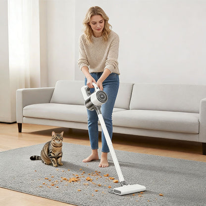 2-in-1 Cordless Electric Spin Mop – Powerful Home Cleaning Tool for Floors & Tiles