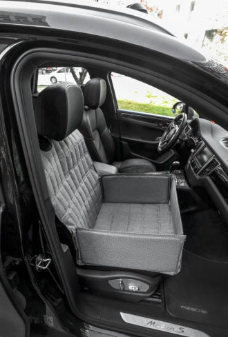 Car Front Seat Pet Mat for Dogs & Cats – Waterproof Pet Car Cushion with Seat Protector