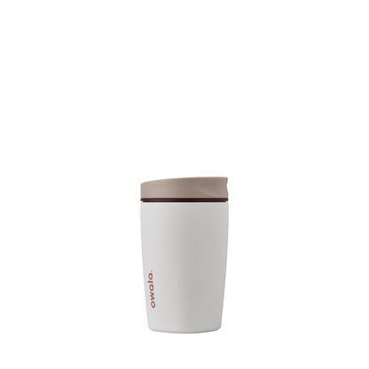 Owala SmoothSip Slider Stainless Steel Insulated Travel Mug with handle