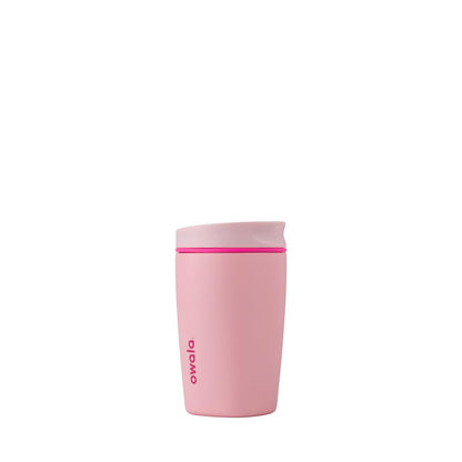 Owala SmoothSip Slider Stainless Steel Insulated Travel Mug with handle