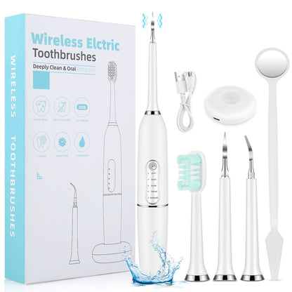 Portable Electric Tooth Scaler – IPX7 Waterproof Dental Plaque & Tartar Remover