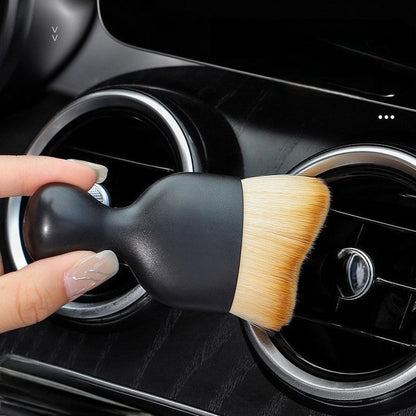 Car Gap Dust Removal Brush – Air Conditioning Vent Cleaning Brush for Interior Detailing