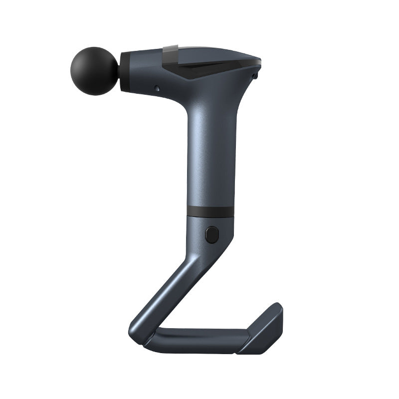 Extended Handle Fascia Massage Gun with Pull Strap – Deep Tissue Vibration Massager for Full Body Muscle Relief