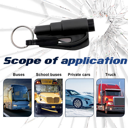 Car Emergency Escape Hammer – Mini Window Breaker & Seat Belt Cutter Safety Tool