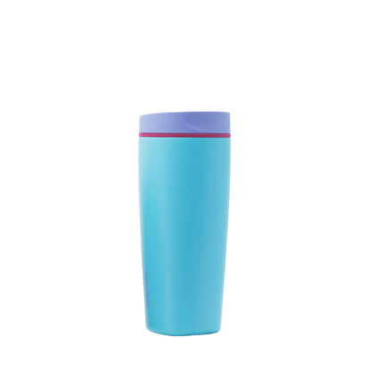 Owala SmoothSip Slider Stainless Steel Insulated Travel Mug with handle