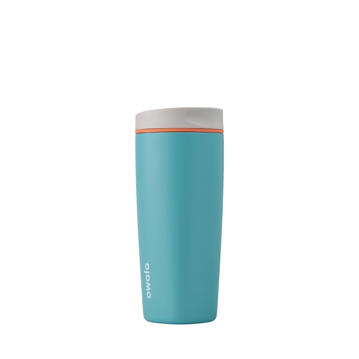 Owala SmoothSip Slider Stainless Steel Insulated Travel Mug with handle