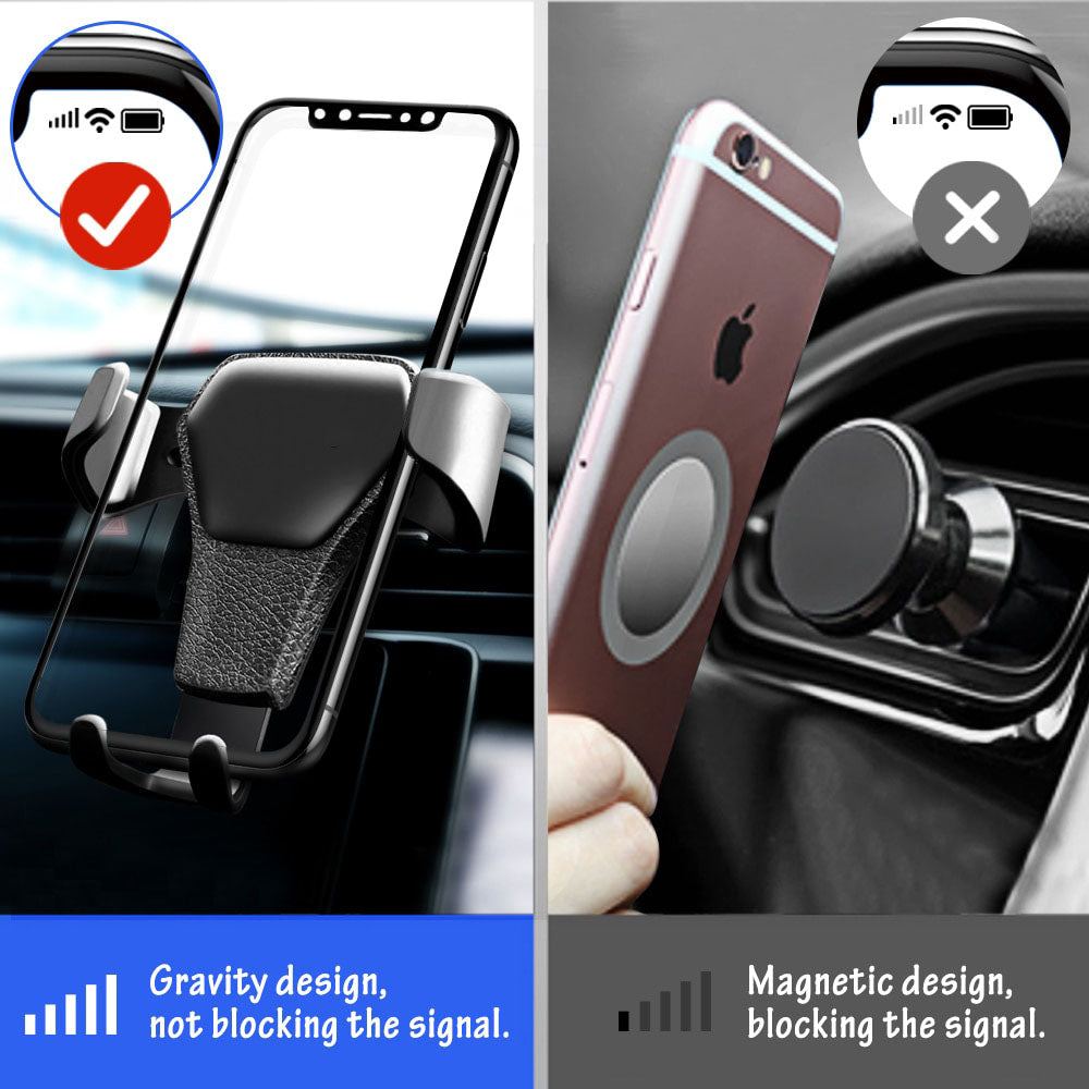 Universal Gravity Air Vent Gravity Car Phone Holder Clip Mount