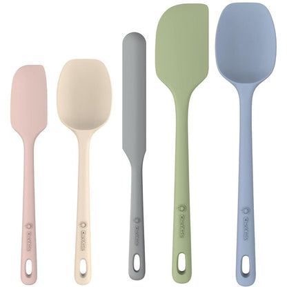 5 Pieces Silicone Spatula Set