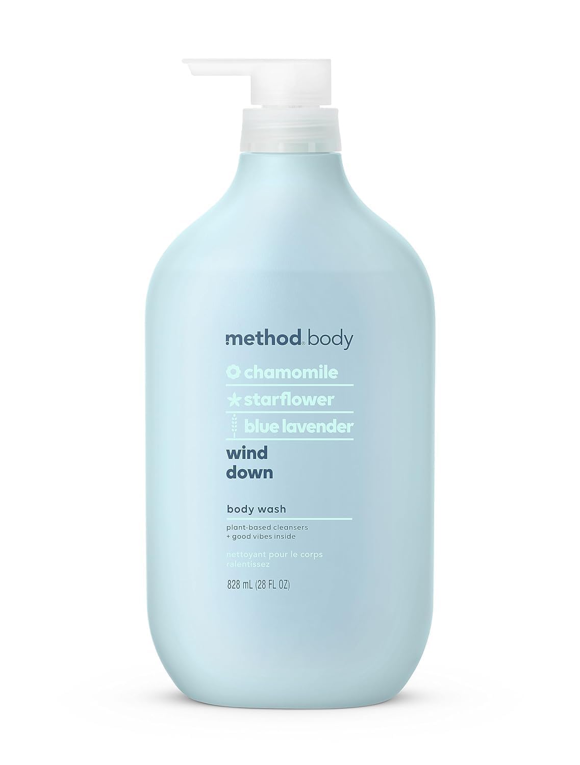 Method Men's Body Wash – Sea + Surf Scent, Plant-Based Cleanser, Paraben-Free, 28 oz