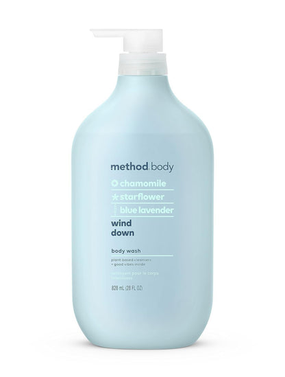 Method Men's Body Wash – Sea + Surf Scent, Plant-Based Cleanser, Paraben-Free, 28 oz
