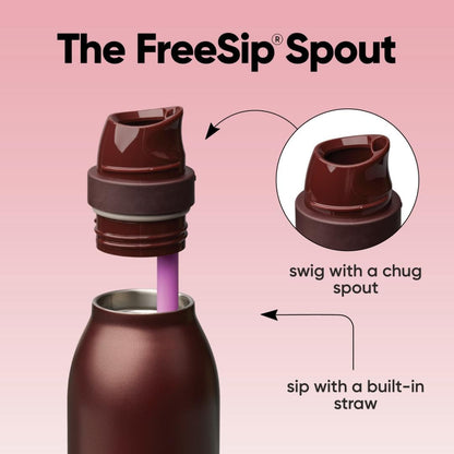 Owala FreeSip Twist Insulated Stainless Steel Water Bottle with Straw for Sports and Travel