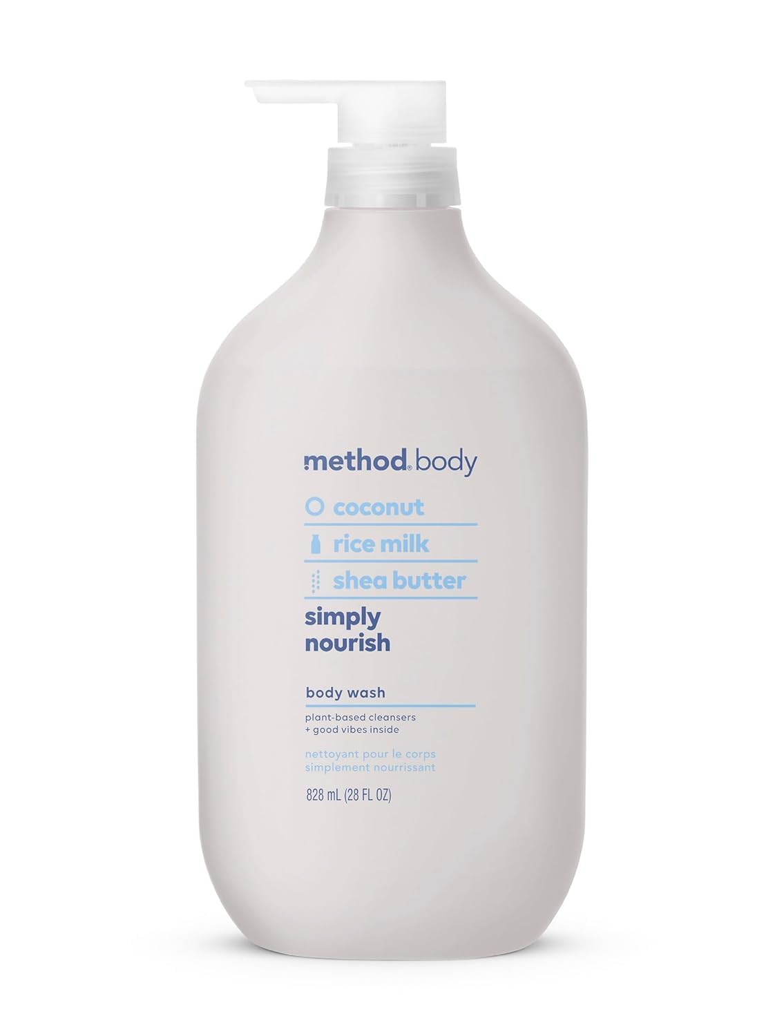 Method Men's Body Wash – Sea + Surf Scent, Plant-Based Cleanser, Paraben-Free, 28 oz