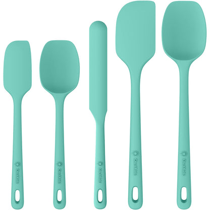 5 Pieces Silicone Spatula Set