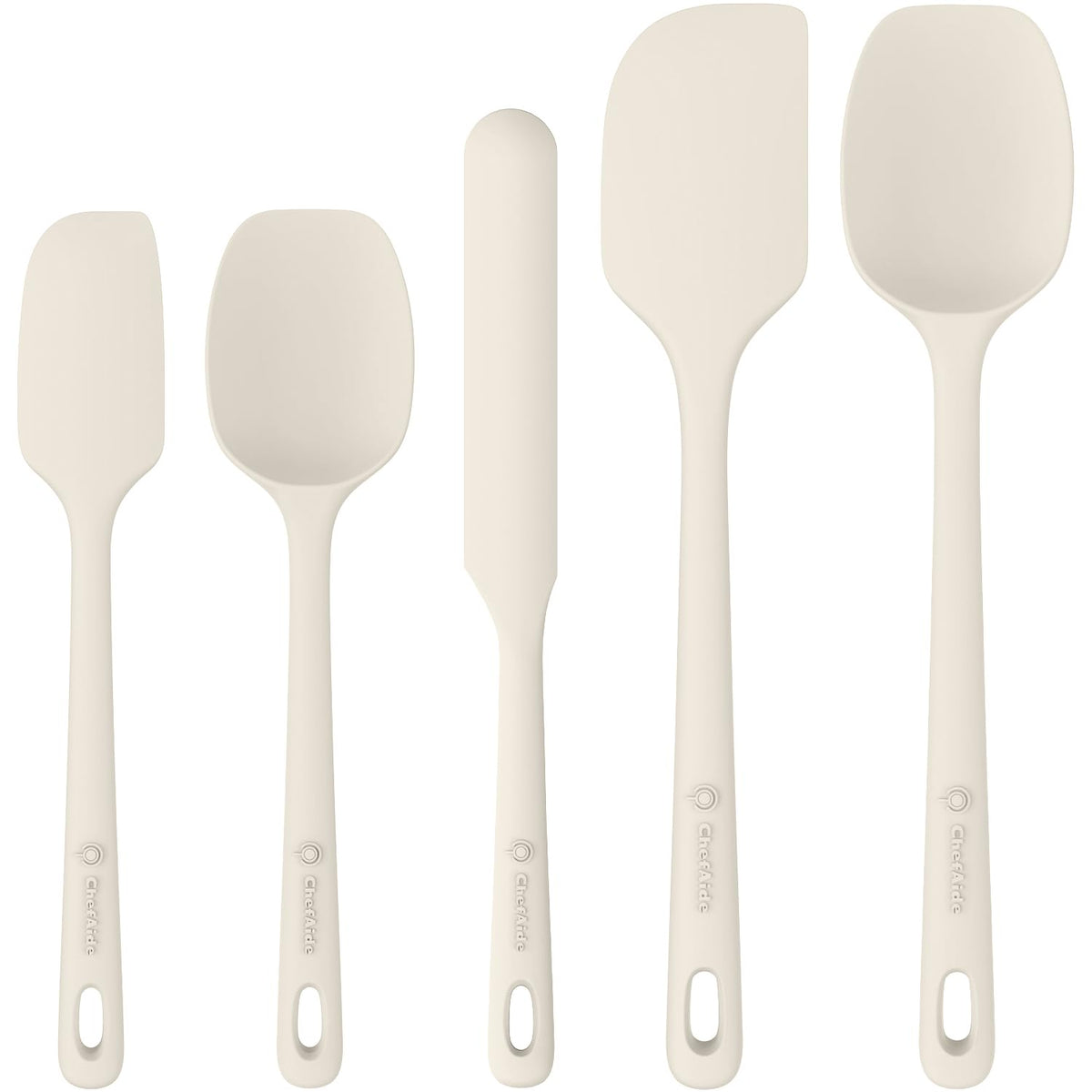 5 Pieces Silicone Spatula Set