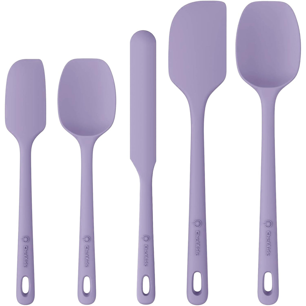 5 Pieces Silicone Spatula Set