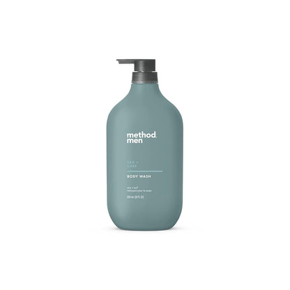 Method Men's Body Wash – Sea + Surf Scent, Plant-Based Cleanser, Paraben-Free, 28 oz