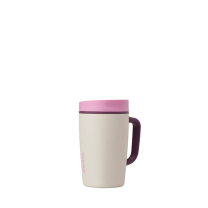Owala SmoothSip Slider Stainless Steel Insulated Travel Mug with handle