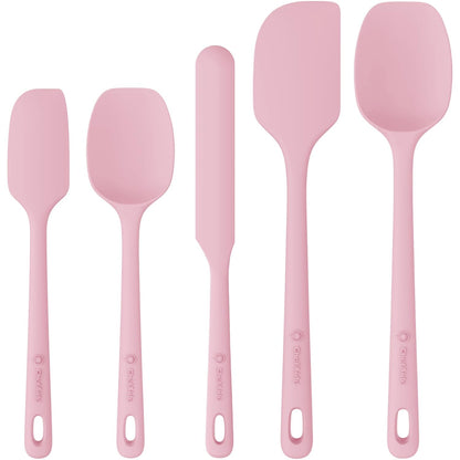 5 Pieces Silicone Spatula Set