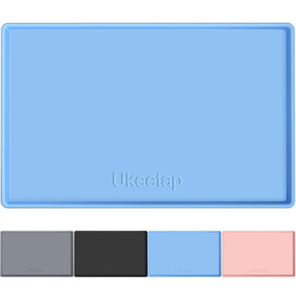 Extra Thick Waterproof Silicone Mat with Raised Edge