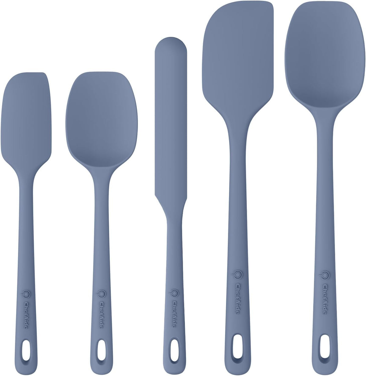 5 Pieces Silicone Spatula Set