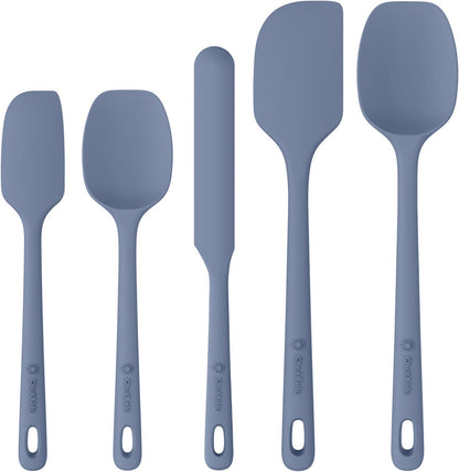 5 Pieces Silicone Spatula Set