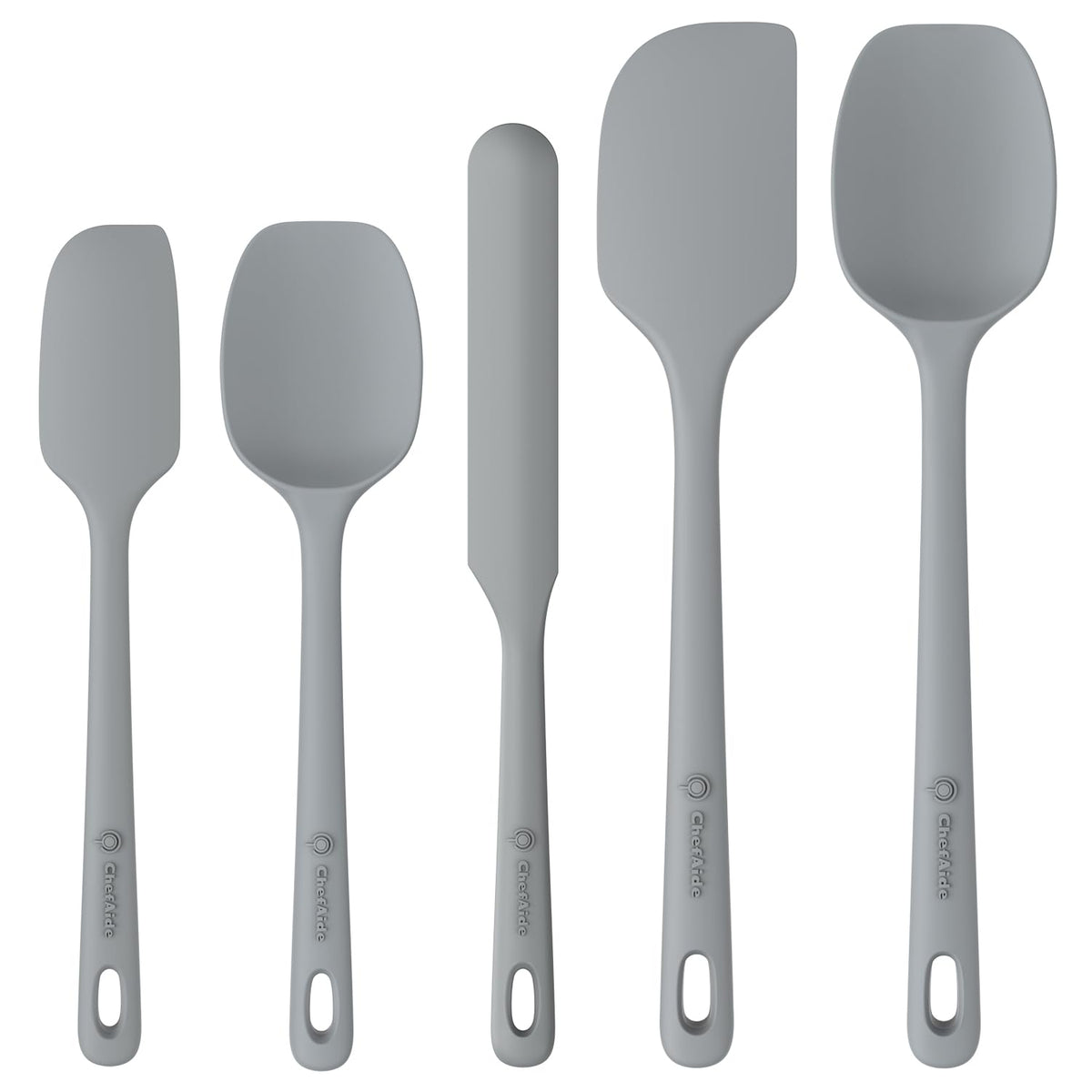 5 Pieces Silicone Spatula Set