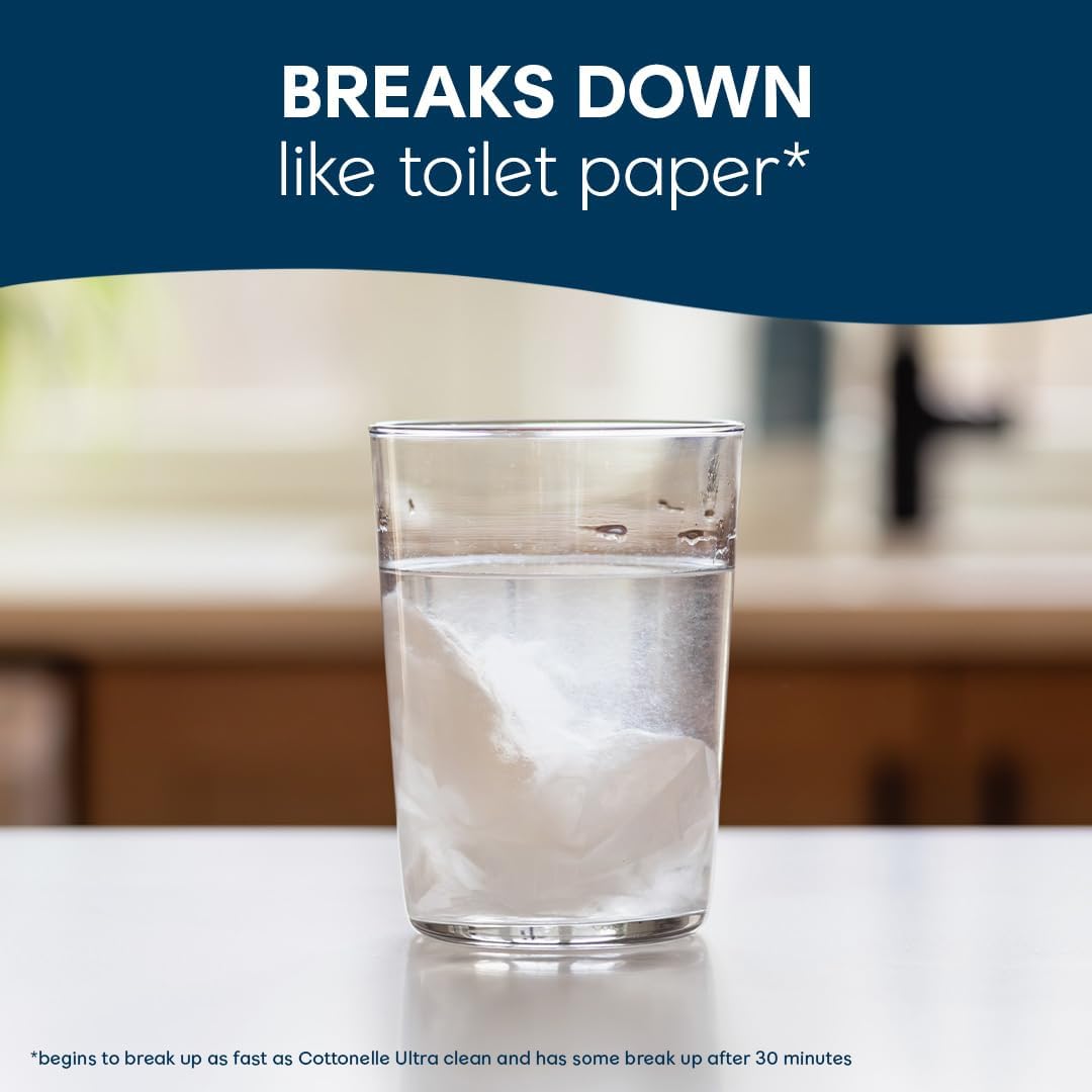 Cottonelle Fresh Feel Flushable Wet Wipes