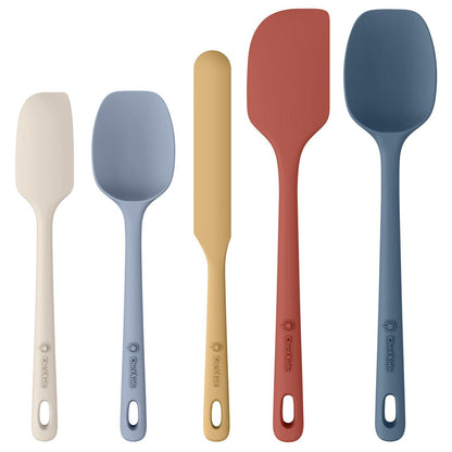 5 Pieces Silicone Spatula Set