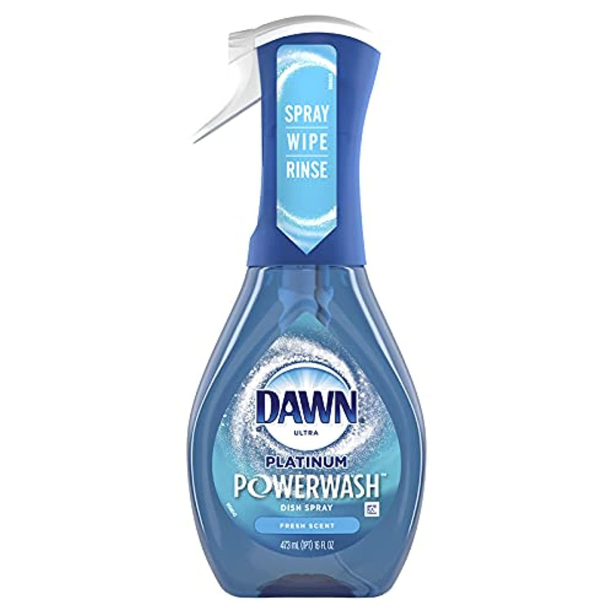 Dawn Platinum Powerwash Dish Spray – Concentrated Multi-Surface Cleaner, Removes 99% of Grease