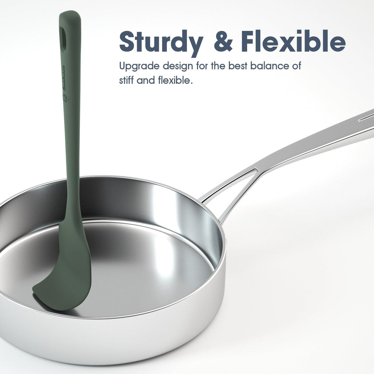 5 Pieces Silicone Spatula Set