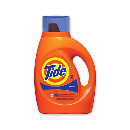 Tide Original Scent Liquid Laundry Detergent – 6X Cleaning Boost, 4X Cleaner, Fights 100% of Stains