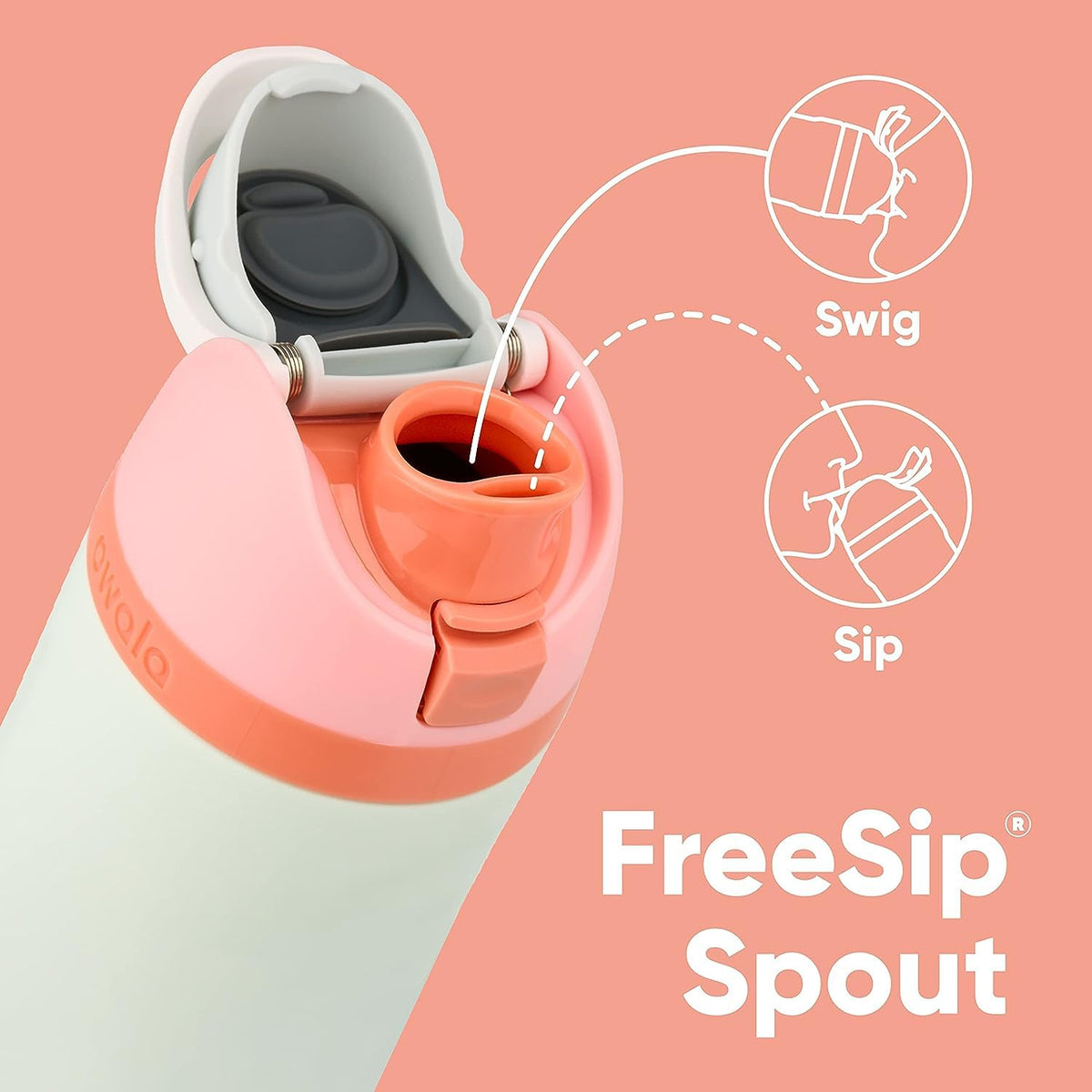 Owala FreeSip Insulated Stainless Steel Water Bottle