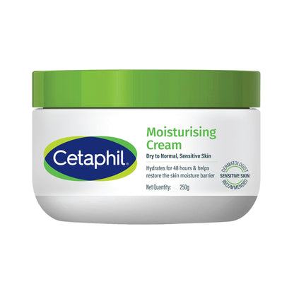 Cetaphil Moisturizing Cream for Dry to Very Dry Skin – 48-Hour Hydration, Fragrance-Free, 16 fl oz