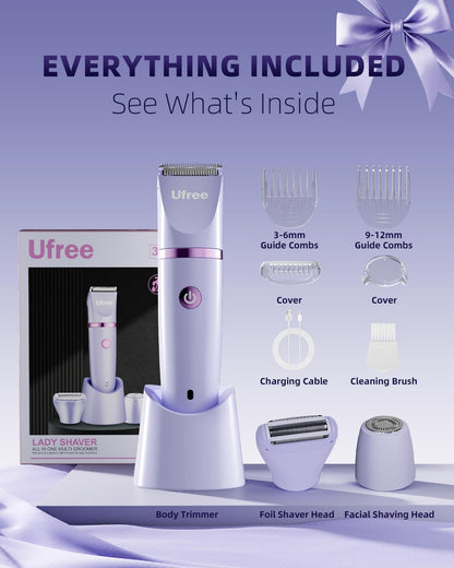 Ufree Bikini Trimmer Electric Razors for Women