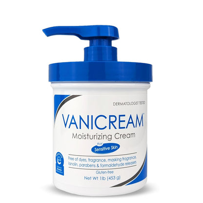 Vanicream Moisturizing Skin Cream with Pump Dispenser