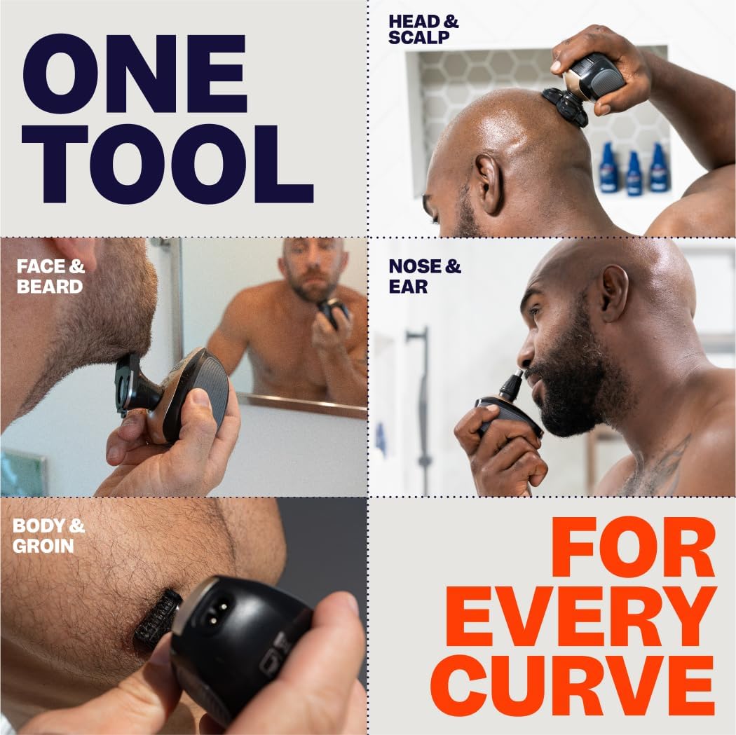 Freebird FlexSeries Electric Head & Body Hair Shaver