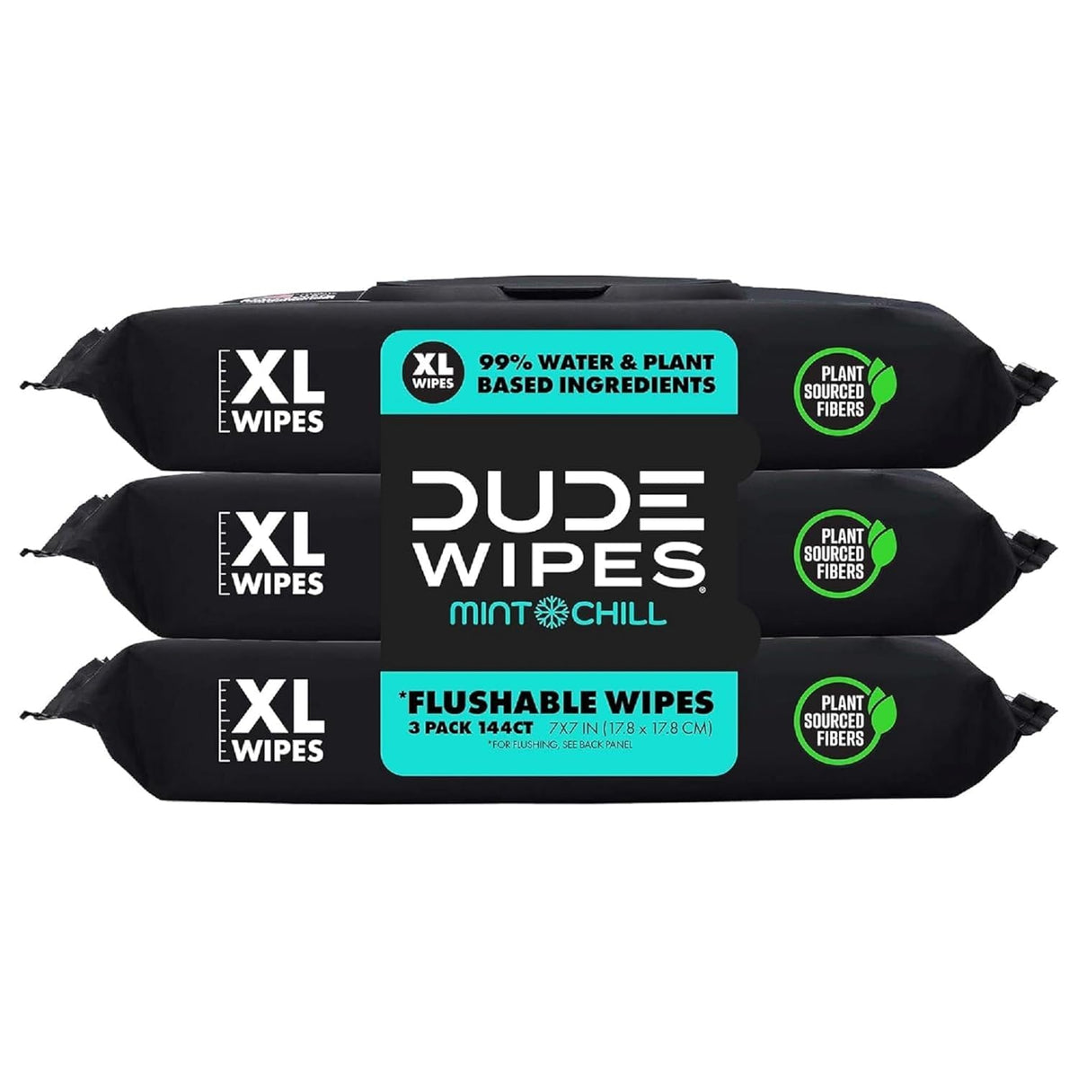 DUDE Wipes - Flushable Wipes - 6 Pack, 288 Wipes