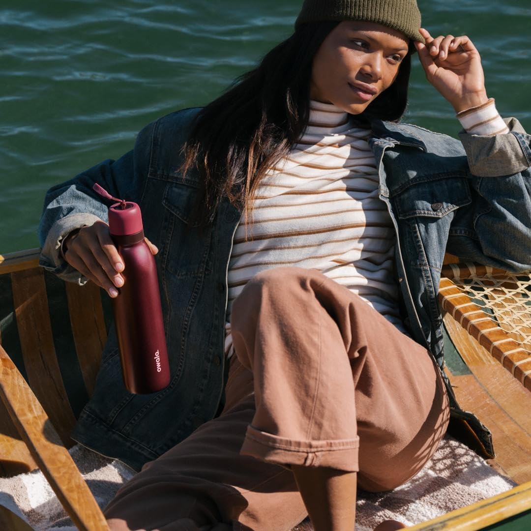Owala FreeSip Twist Insulated Stainless Steel Water Bottle with Straw for Sports and Travel