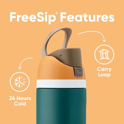 Owala FreeSip Insulated Stainless Steel Water Bottle