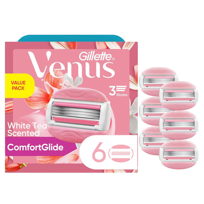 Gillette Venus ComfortGlide White Tea Women's Razor Blades