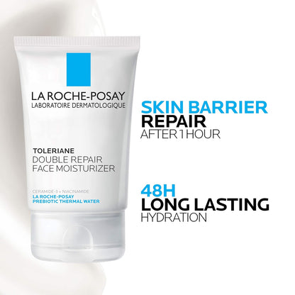 La Roche-Posay Toleriane Double Repair Face Moisturizer – For Sensitive Skin, 3.38 fl oz