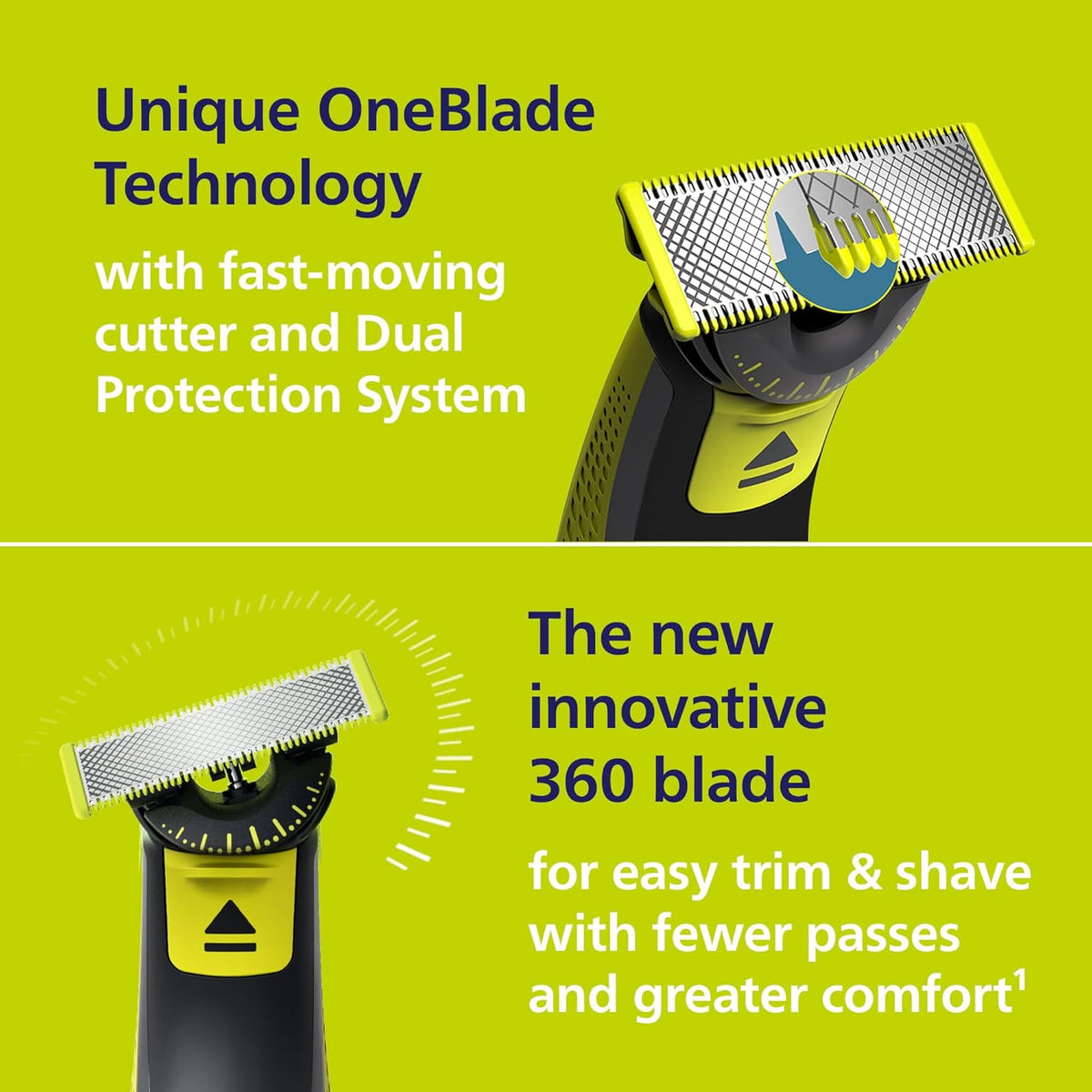Norelco Philips OneBlade 360 Hybrid Face