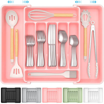 Extra Large Expandable Silverware Organizer